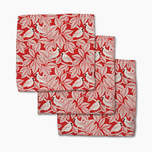 Cardinal Canopy Dishcloth Set