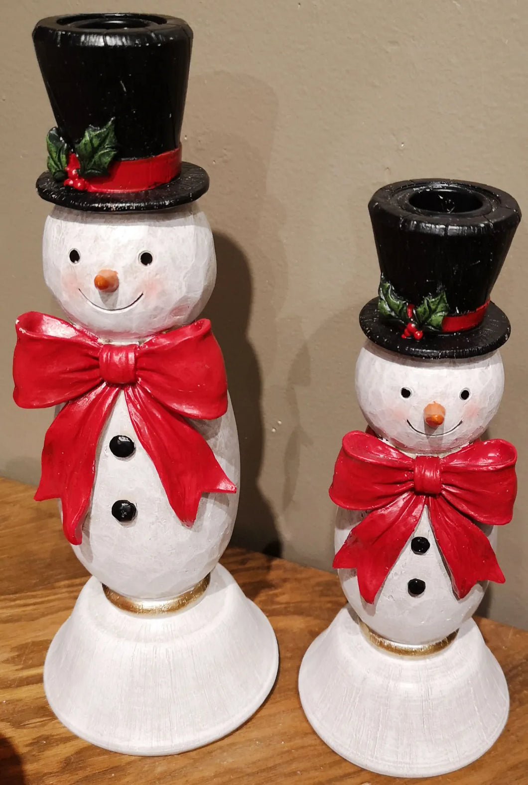 4X10.5 SNOWMAN TAPER HOLDER, 2 size options