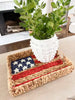 Woven Flag Tray