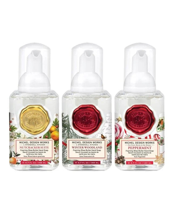 Mini Happy Holidays Foaming Hand Soap Set