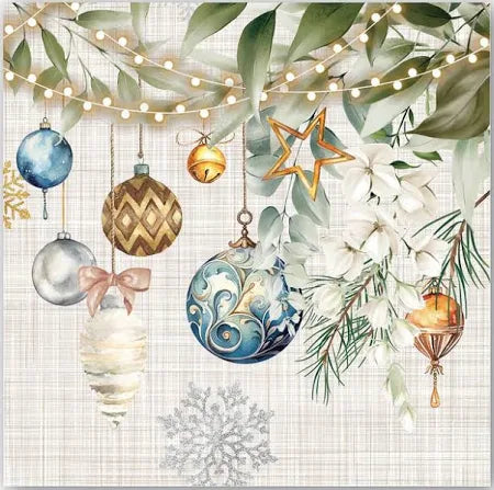 Michel Design Works Peace on Earth Cocktail Napkin