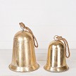 Load image into Gallery viewer, SM Metal Bell w.Loop-Brushed Gold