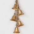 Vintage gold mini liberty bell