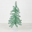 Load image into Gallery viewer, LG Glittered Tinsel Tree- Mint