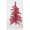 Load image into Gallery viewer, LG Glittered Tinsel Tree- pink