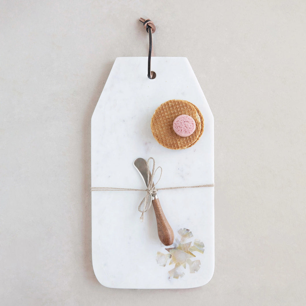 Cheese/Cutting Board with Canape Knife