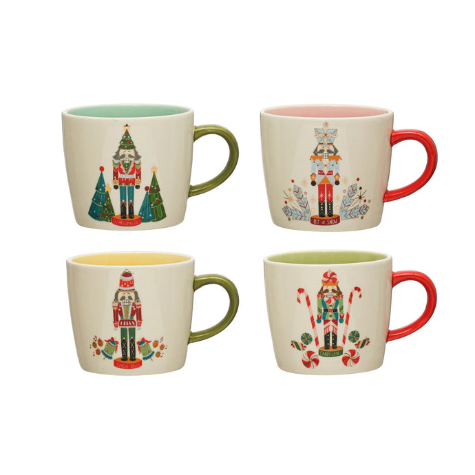 Mug w/ Nutcracker & Colored Interior