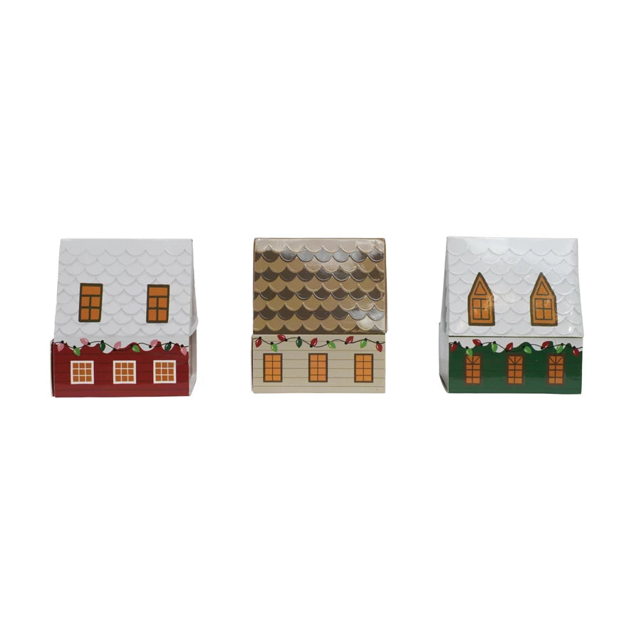 Safety Matches in House Shaped Matchbox, 3 Style options