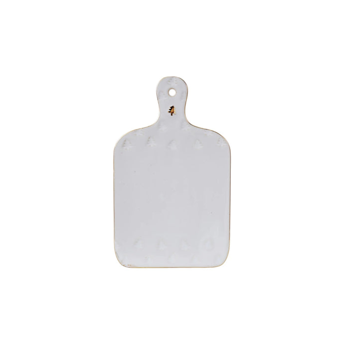 Debossed Stoneware Cheese/Cutting Board (Each Will Vary)