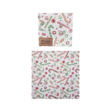 Load image into Gallery viewer, Paper Napkins with Candy Cane Pattern