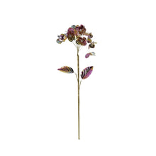 Load image into Gallery viewer, Flower Pick with Faux Pearls, Metallic Gold Finish