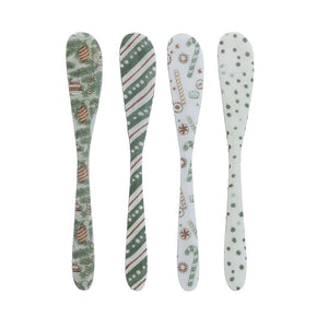Enameled Stainless Steel Canape Knife, 4 Styles