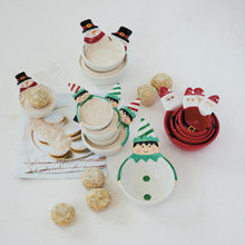 Load image into Gallery viewer, Ceramic Snowman Shaped Measuring Cups, Set of 4